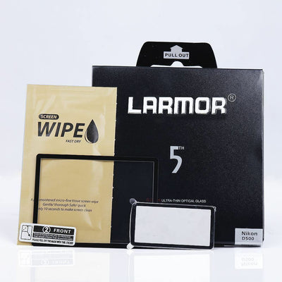 GGS 5th Gen Temper Glass Screen Protector with Magnetic Frame for Nikon D500