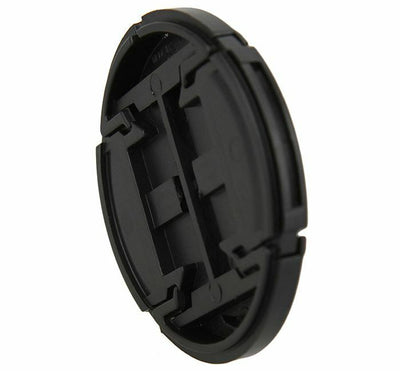 JJC LC-49mm Snap On/Clip on Lens Cap Protection Cover with Keeper for DSLR