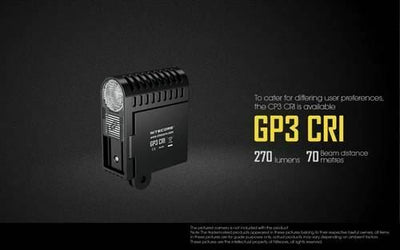 NITECORE GP3 CRI 270 LUMEN LED LIGHT FOR GOPRO 3 & SONY ACTION Cameras