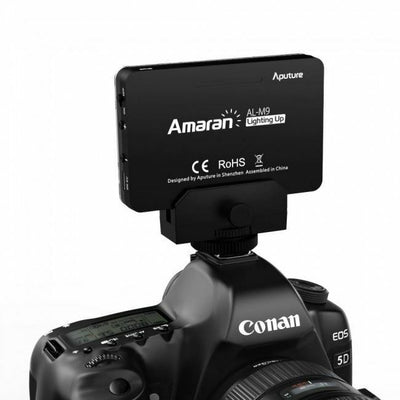 Aputure Amaran AL-M9 Mini LED Video Light Lamp for DSLR Camera DV Camcorder D7J2